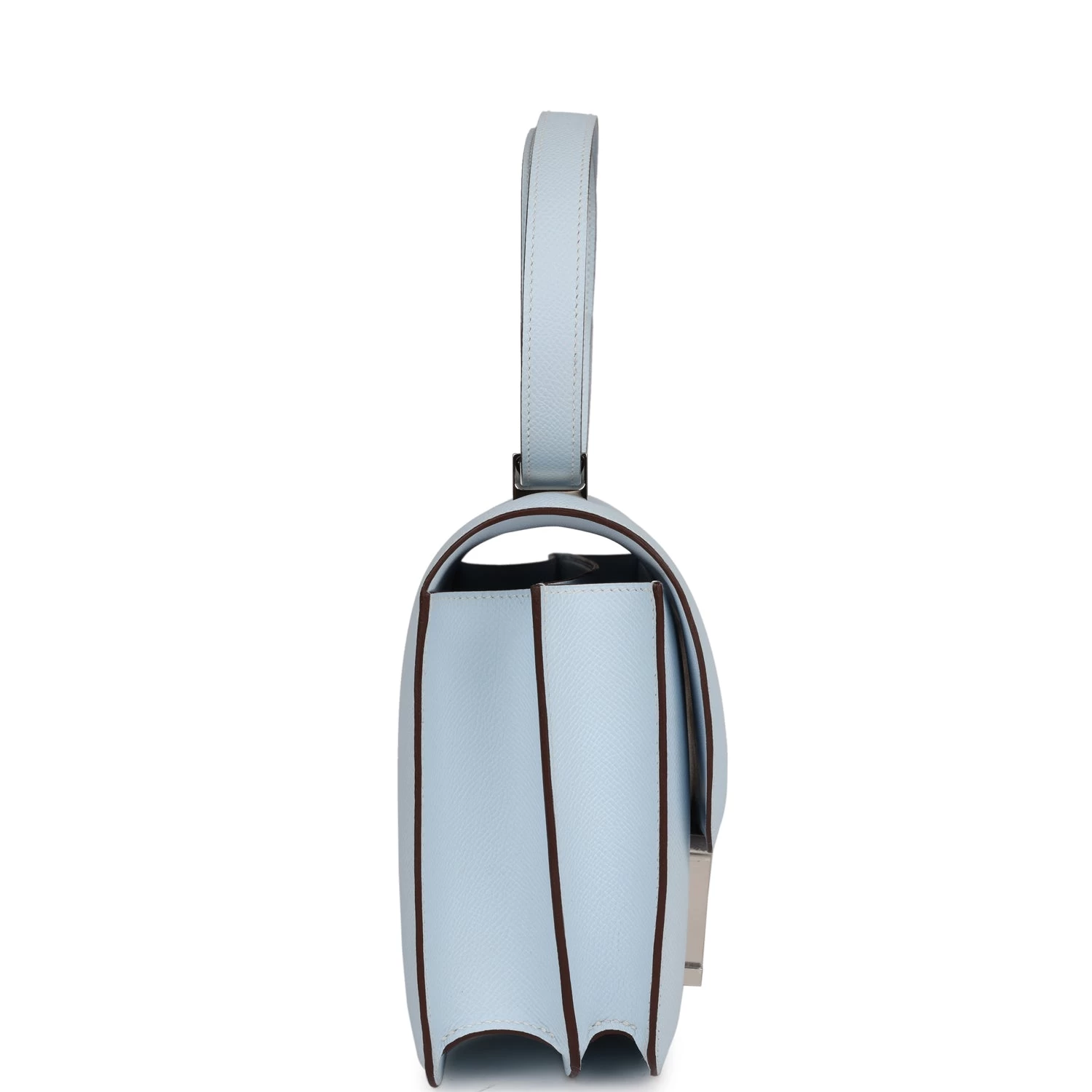 Hermès Hermes Constance 24 Bleu Brume Epsom Palladium Hardware 5 Hermès Hermes Constance 24 Bleu Brume Epsom Palladium Hardware - Image 3