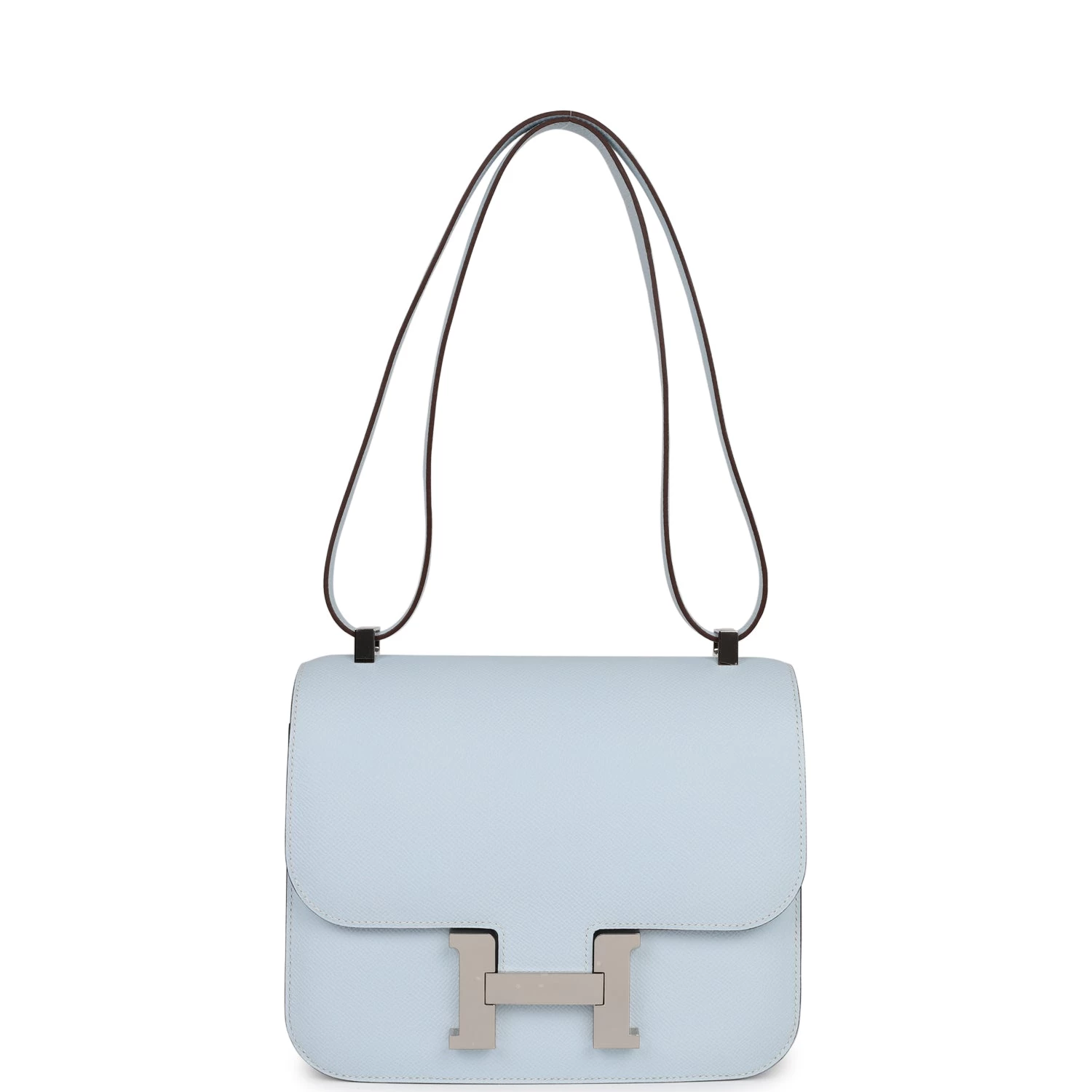Hermès Hermes Constance 24 Bleu Brume Epsom Palladium Hardware 9 Hermès Hermes Constance 24 Bleu Brume Epsom Palladium Hardware - Image 7