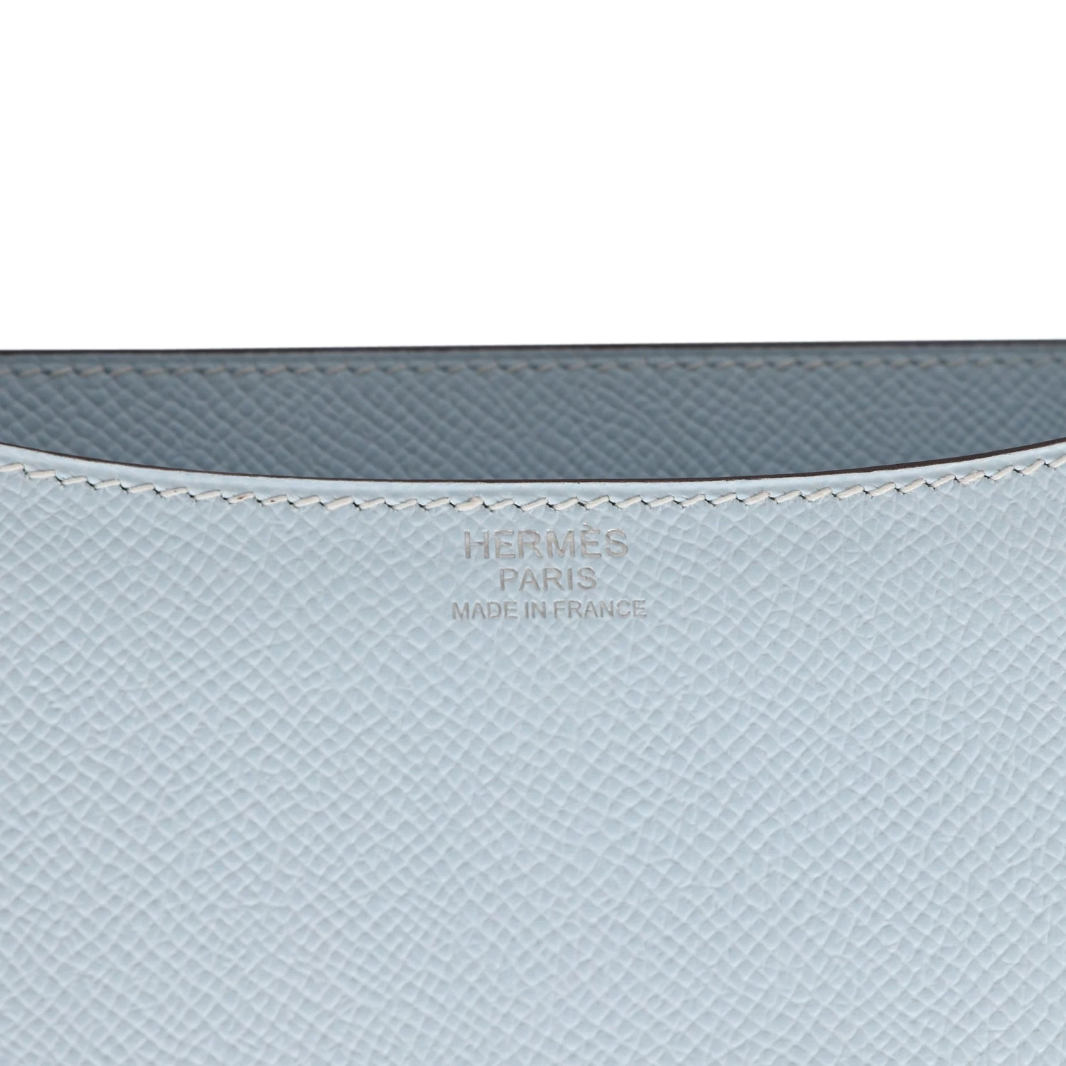 Hermès Hermes Constance 24 Bleu Brume Epsom Palladium Hardware 10 Hermès Hermes Constance 24 Bleu Brume Epsom Palladium Hardware - Image 8
