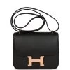 Hermès Hermes Constance 18 Black Epsom Rose Gold Hardware -Online Bag Store H C 230922 1 01