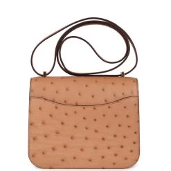 Hermès Hermes Constance 18 Chai Ostrich Gold Hardware -Online Bag Store H C 231109 1 CW 05