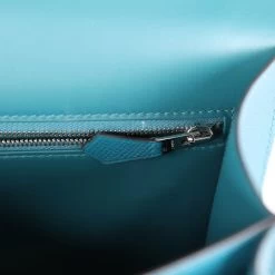 Hermès Pre-owned Hermes Constance 24 Vert Bosphore Epsom Lacquer Palladium Hardware -Online Bag Store H C 231110 1 RL 10