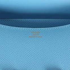 Hermès Hermes Constance 18 Celeste Epsom Gold Hardware -Online Bag Store H C 231114 1 TN 08