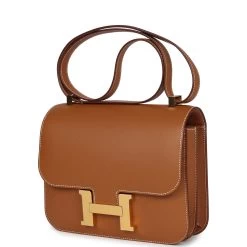 Hermès Hermes Constance 24 Gold Epsom Gold Hardware -Online Bag Store H C 231215 1 03