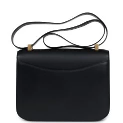 Hermès Vintage Hermes Constance 23 Black Evercalf Gold Hardware -Online Bag Store H C 240102 1 05