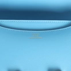 Hermès Hermes Constance 18 Celeste Swift Gold Hardware -Online Bag Store H C 240116 1 LC 08