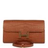 Hermès Hermes Constance Wallet To Go Gold Matte Alligator Gold Hardware -Online Bag Store H C 240119 1 LA 01