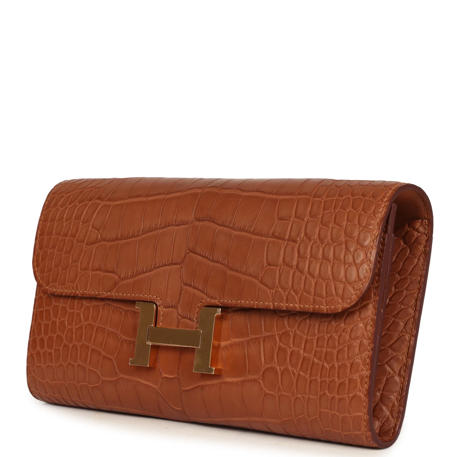 Hermès Hermes Constance Wallet To Go Gold Matte Alligator Gold Hardware 7 Hermès Hermes Constance Wallet To Go Gold Matte Alligator Gold Hardware - Image 5