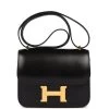 Hermès Hermes Constance 18 Black Box Gold Hardware