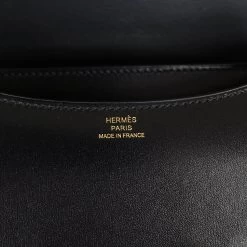 Hermès Hermes Constance 18 Black Box Gold Hardware 18 Hermès Hermes Constance 18 Black Box Gold Hardware -Online Bag Store H C 240130 1 AZ 08