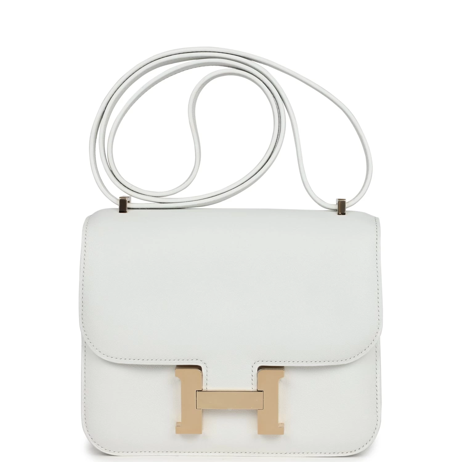 Hermès Hermes Constance 18 New White Swift Permabrass Hardware 3 Hermès Hermes Constance 18 New White Swift Permabrass Hardware