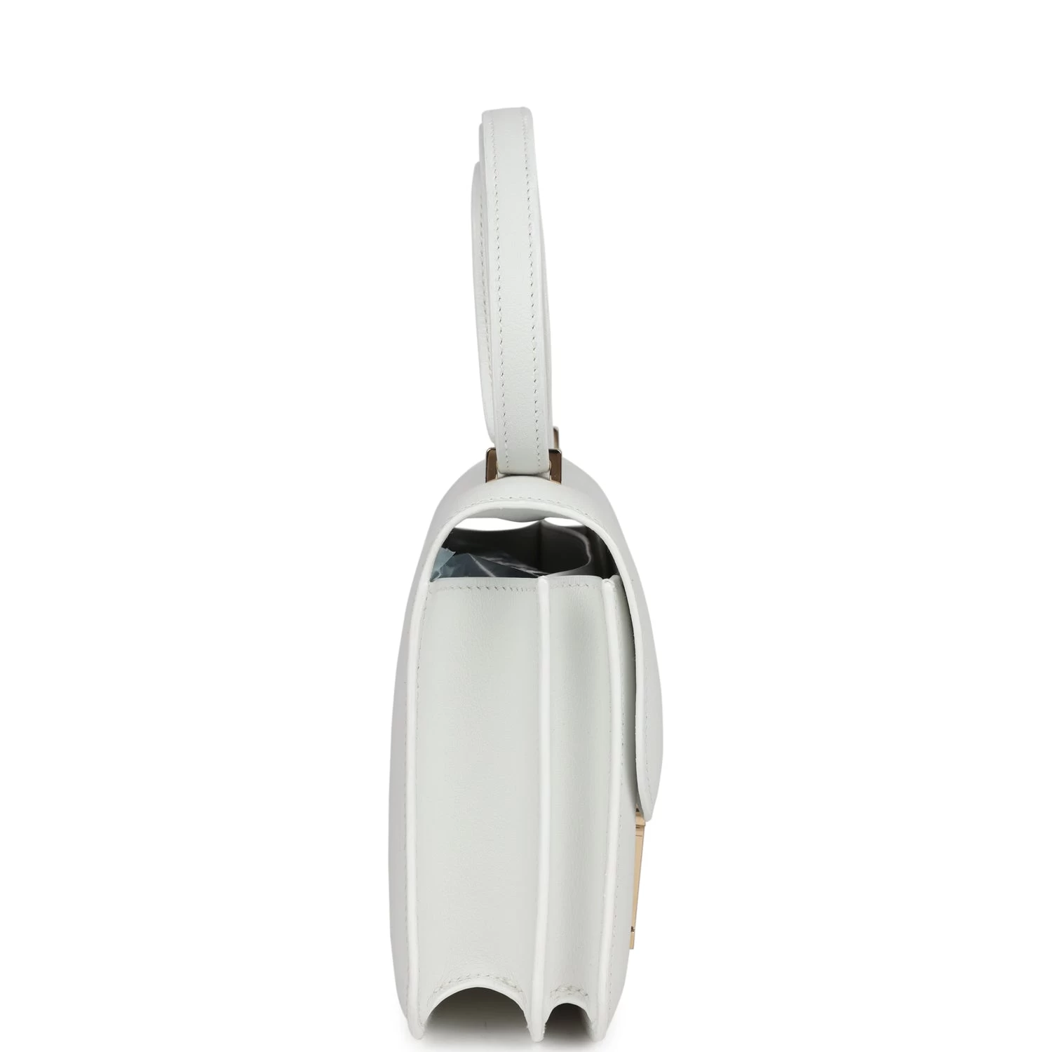 Hermès Hermes Constance 18 New White Swift Permabrass Hardware 5 Hermès Hermes Constance 18 New White Swift Permabrass Hardware - Image 3