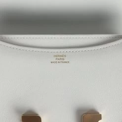 Hermès Hermes Constance 18 New White Swift Permabrass Hardware 18 Hermès Hermes Constance 18 New White Swift Permabrass Hardware -Online Bag Store H C 240220 1 SS 08