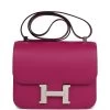 Hermès Pre-owned Hermes Constance 24 Rose Pourpre Evercolor Palladium Hardware 1 Hermès Pre-owned Hermes Constance 24 Rose Pourpre Evercolor Palladium Hardware -Online Bag Store H C 240222 1 IY 01