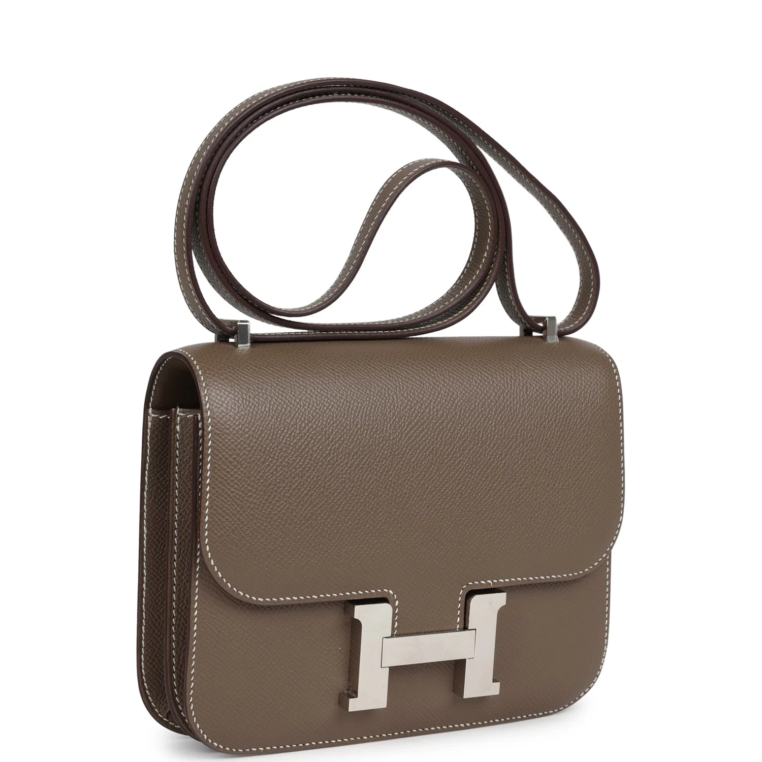 Hermès Pre-owned Hermes Constance 18 Etoupe Epsom Palladium Hardware 4 Hermès Pre-owned Hermes Constance 18 Etoupe Epsom Palladium Hardware - Image 2