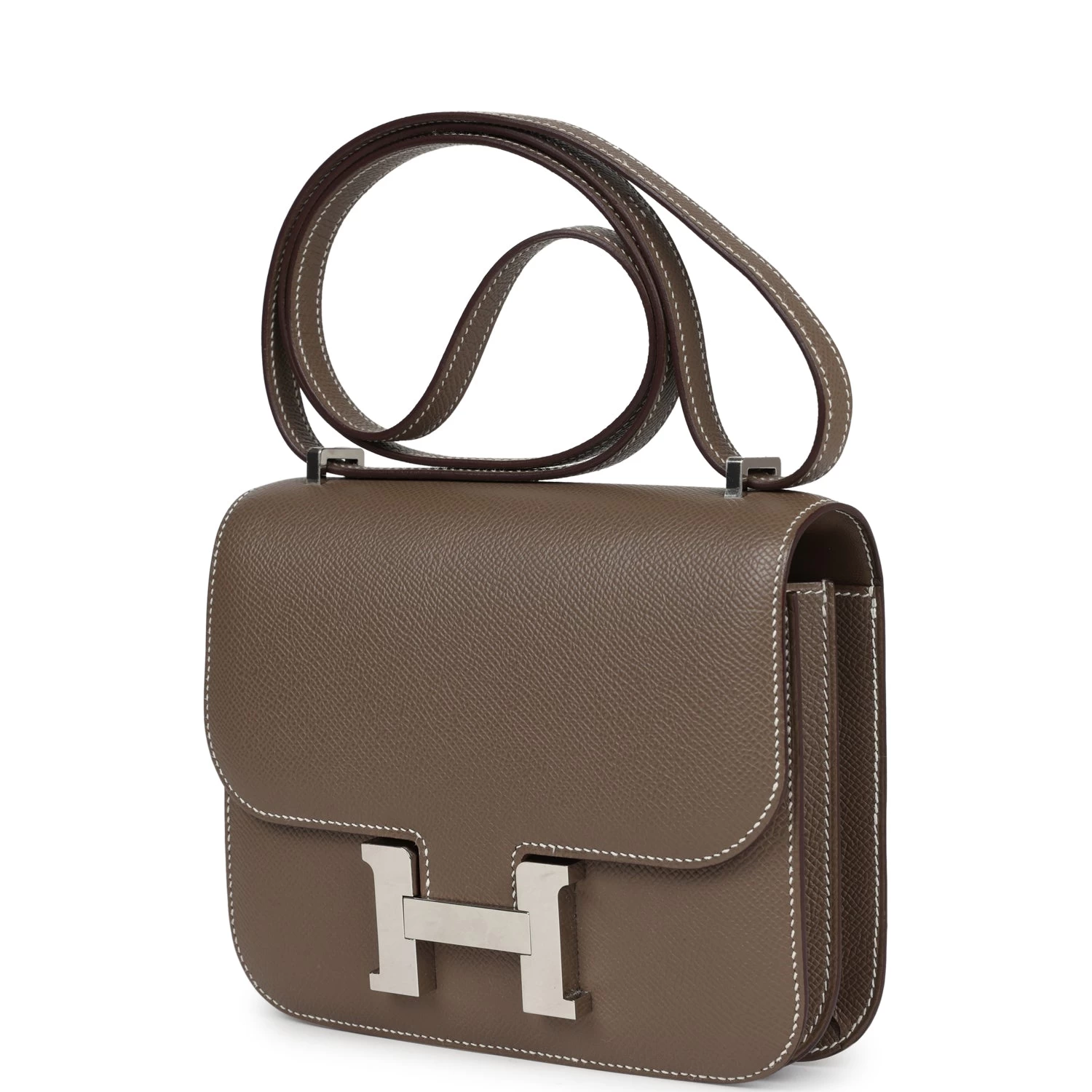 Hermès Pre-owned Hermes Constance 18 Etoupe Epsom Palladium Hardware 7 Hermès Pre-owned Hermes Constance 18 Etoupe Epsom Palladium Hardware - Image 5