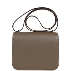Hermès Pre-owned Hermes Constance 18 Etoupe Epsom Palladium Hardware 14 Hermès Pre-owned Hermes Constance 18 Etoupe Epsom Palladium Hardware -Online Bag Store H C 240226 1 MH 05