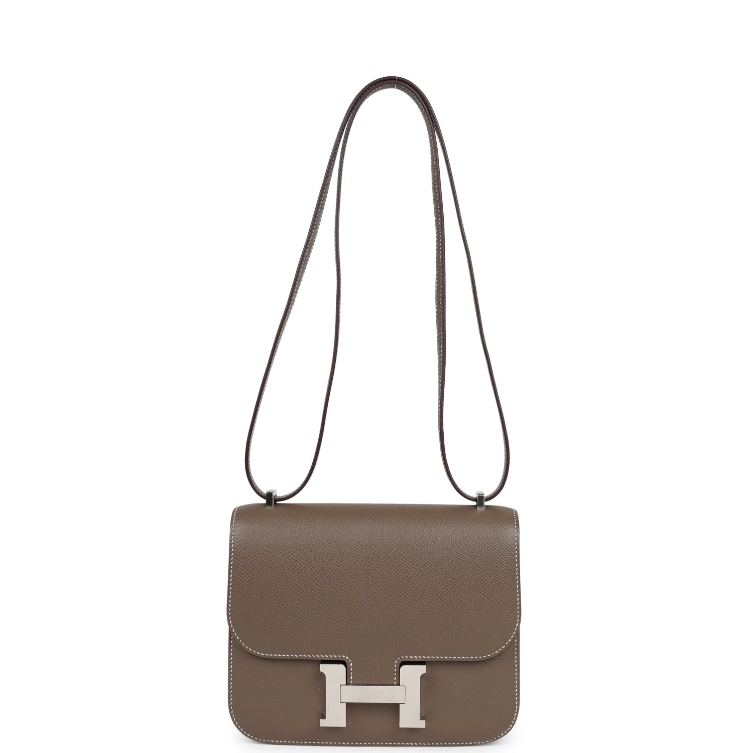Hermès Pre-owned Hermes Constance 18 Etoupe Epsom Palladium Hardware 9 Hermès Pre-owned Hermes Constance 18 Etoupe Epsom Palladium Hardware - Image 7