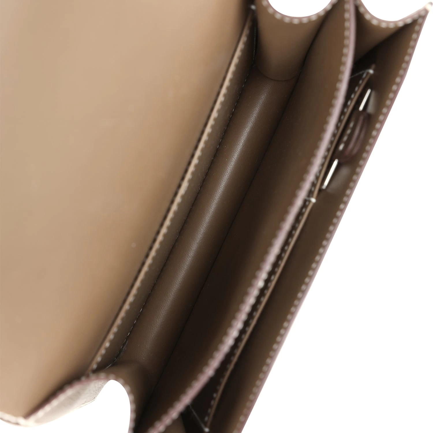 Hermès Pre-owned Hermes Constance 18 Etoupe Epsom Palladium Hardware 11 Hermès Pre-owned Hermes Constance 18 Etoupe Epsom Palladium Hardware - Image 9