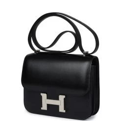 Hermès Hermes Constance 18 Black Box Palladium Hardware 15 Hermès Hermes Constance 18 Black Box Palladium Hardware -Online Bag Store H C 240228 1 TT 03