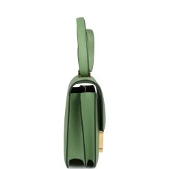 Hermès Hermes Constance 18 Vert Criquet Epsom Marquette Hardware -Online Bag Store H C 240305 1 AK 04