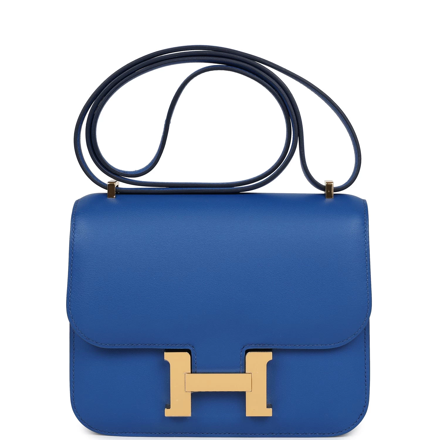 Hermès Hermes Constance 18 Bleu France Swift Gold Hardware 3 Hermès Hermes Constance 18 Bleu France Swift Gold Hardware