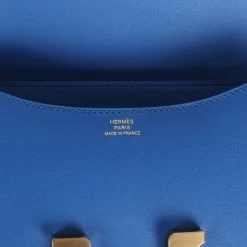 Hermès Hermes Constance 18 Bleu France Swift Gold Hardware 18 Hermès Hermes Constance 18 Bleu France Swift Gold Hardware -Online Bag Store H C 240305 2 YL 09
