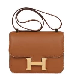 Hermès Hermes Constance 1-24 Gold Epsom Gold Hardware