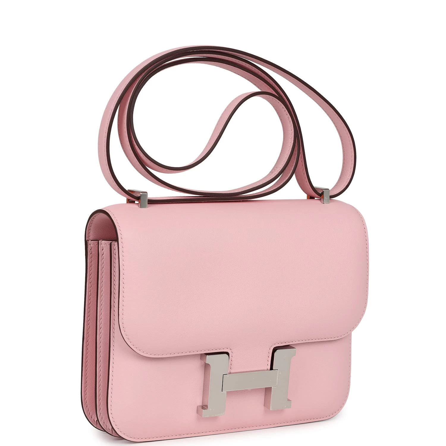 Hermès Hermes Constance 18 Rose Sakura Swift Palladium Hardware 4 Hermès Hermes Constance 18 Rose Sakura Swift Palladium Hardware - Image 2