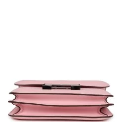 Hermès Hermes Constance 18 Rose Sakura Swift Palladium Hardware 16 Hermès Hermes Constance 18 Rose Sakura Swift Palladium Hardware -Online Bag Store H C 240314 1 06