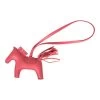 Hermès Hermes Rose Azalee Grigri Horse Rodeo Bag Charm PM