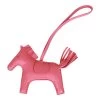 Hermès Hermes Rose Azalee Grigri Horse Rodeo Bag Charm GM -Online Bag Store H CH 092222 3 RT 01