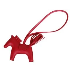 Hermès Hermes Rose Mexico Grigri Horse Rodeo Bag Charm MM