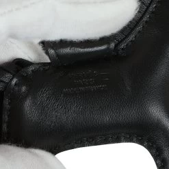 Hermès Hermes So Black Milo Lambskin And Matte Alligator Mississippiensis Rodeo Touch Bag Charm PM 7 Hermès Hermes So Black Milo Lambskin And Matte Alligator Mississippiensis Rodeo Touch Bag Charm PM -Online Bag Store H CH 231227 1 RT 03