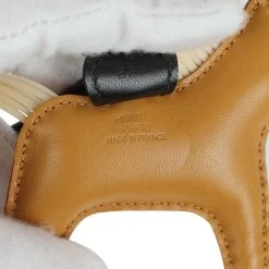 Hermès Hermes Sesame/Craie/Black Milo Lambskin And Horsehair Rodeo Charm PM -Online Bag Store H CH 240110 1 AS 03
