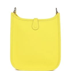 Hermès Hermes Evelyne TPM Lime Clemence Palladium Hardware -Online Bag Store H E 110122 1 04