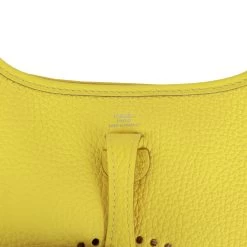 Hermès Hermes Evelyne TPM Lime Clemence Palladium Hardware -Online Bag Store H E 110122 1 07