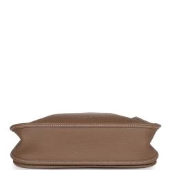Hermès Hermes Evelyne III PM Etoupe Clemence Palladium Hardware -Online Bag Store H E 230621 3 06