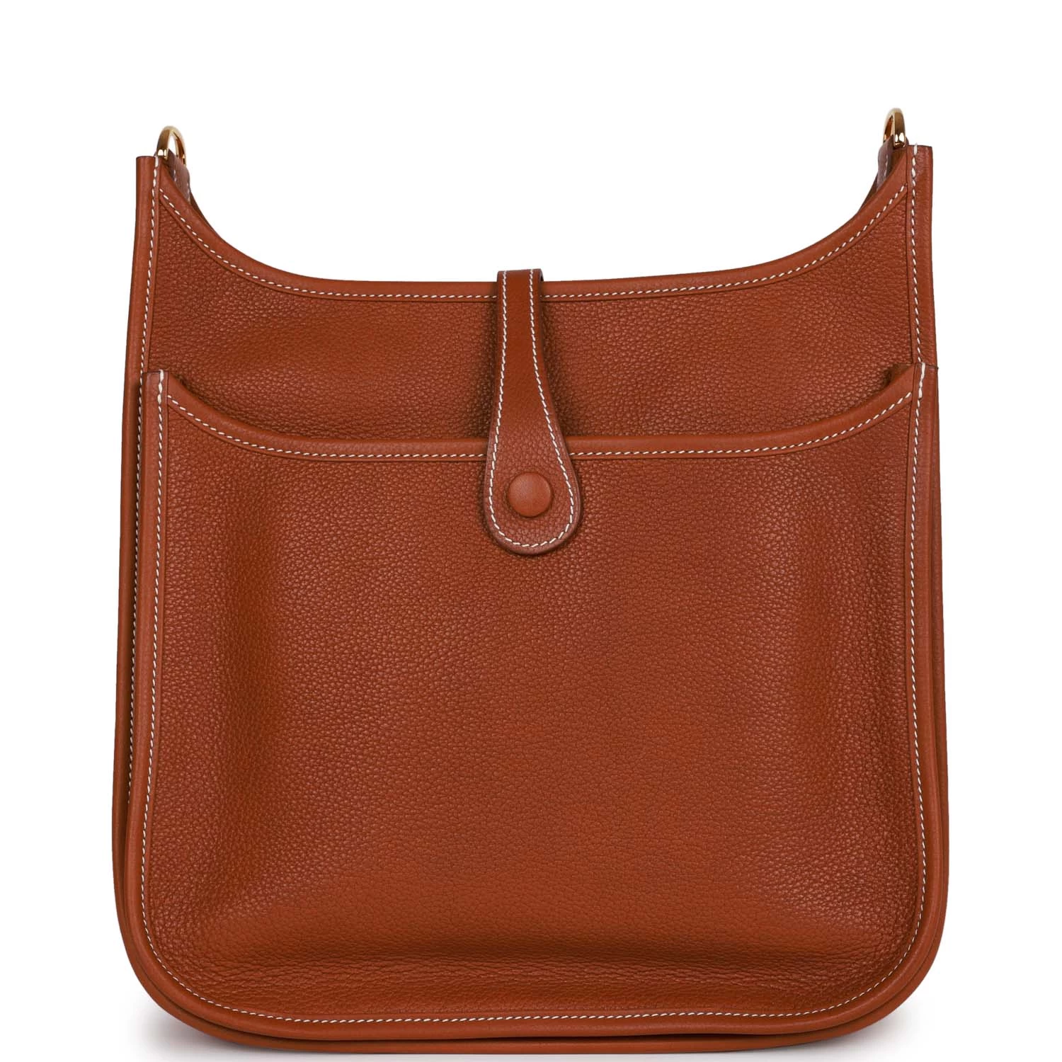 Hermès Hermes Evelyne III PM Fauve Barenia Faubourg Gold Hardware 6 Hermès Hermes Evelyne III PM Fauve Barenia Faubourg Gold Hardware - Image 4