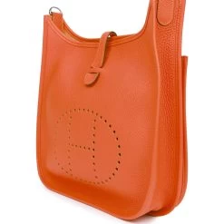 Hermès Hermes Evelyne III PM Feu Clemence Palladium Hardware -Online Bag Store H E 230713 1 54