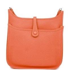 Hermès Hermes Evelyne III PM Feu Clemence Palladium Hardware -Online Bag Store H E 230713 1 55