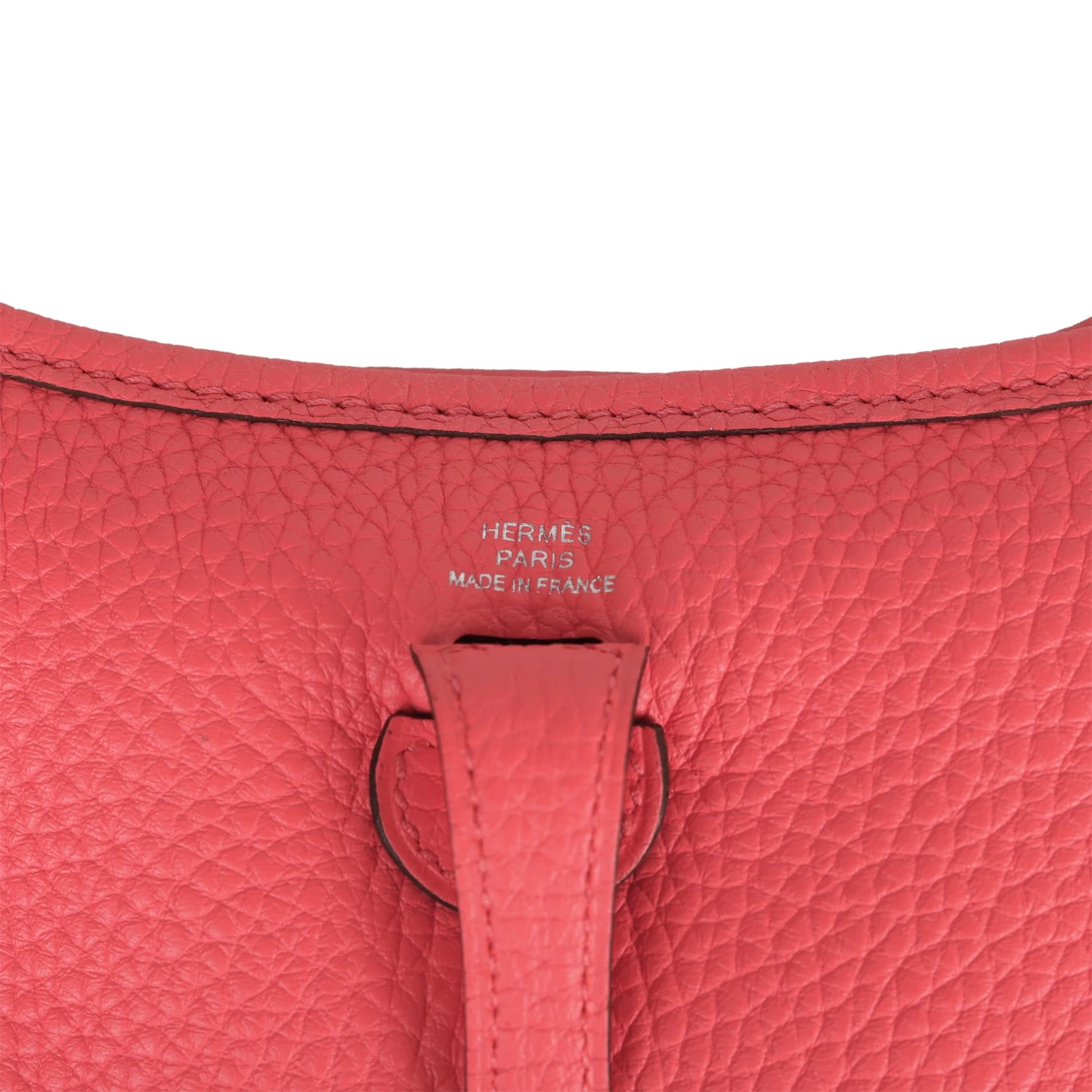 Hermès Hermes Evelyne TPM Rose Texas Clemence Palladium Hardware 9 Hermès Hermes Evelyne TPM Rose Texas Clemence Palladium Hardware - Image 7