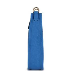 Hermès Hermes Evelyne TPM Bleu Zellige Clemence Gold Hardware -Online Bag Store H E 230720 4 TC 04