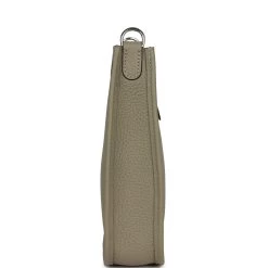 Hermès Hermes Evelyne TPM Sage Clemence Palladium Hardware 12 Hermès Hermes Evelyne TPM Sage Clemence Palladium Hardware -Online Bag Store H E 230922 1 AS 04