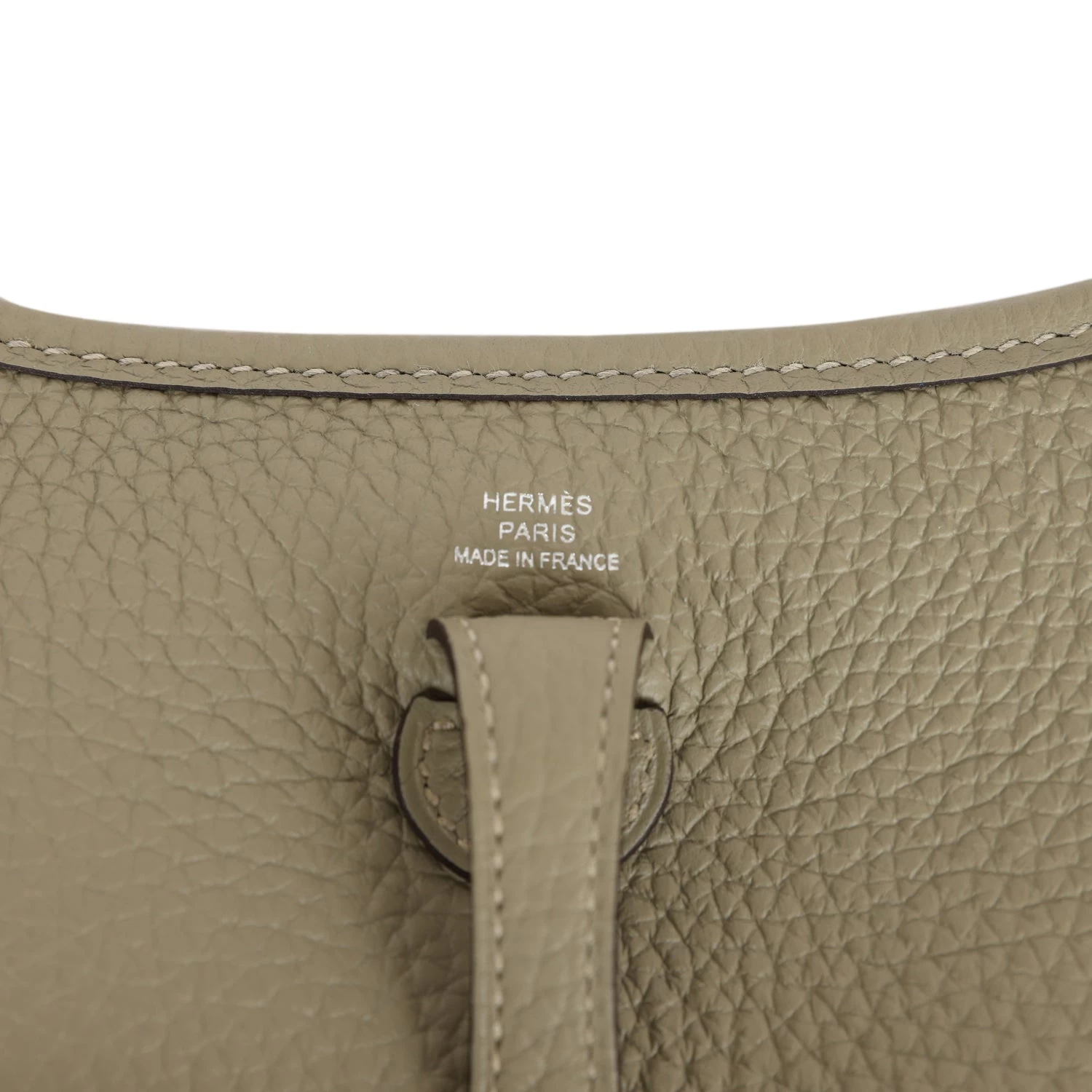 Hermès Hermes Evelyne TPM Sage Clemence Palladium Hardware 9 Hermès Hermes Evelyne TPM Sage Clemence Palladium Hardware - Image 7