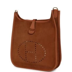 Hermès Hermes Evelyne III PM Gold Grizzly And Chamois Swift Gold Hardware 13 Hermès Hermes Evelyne III PM Gold Grizzly And Chamois Swift Gold Hardware -Online Bag Store H E 231020 1 03
