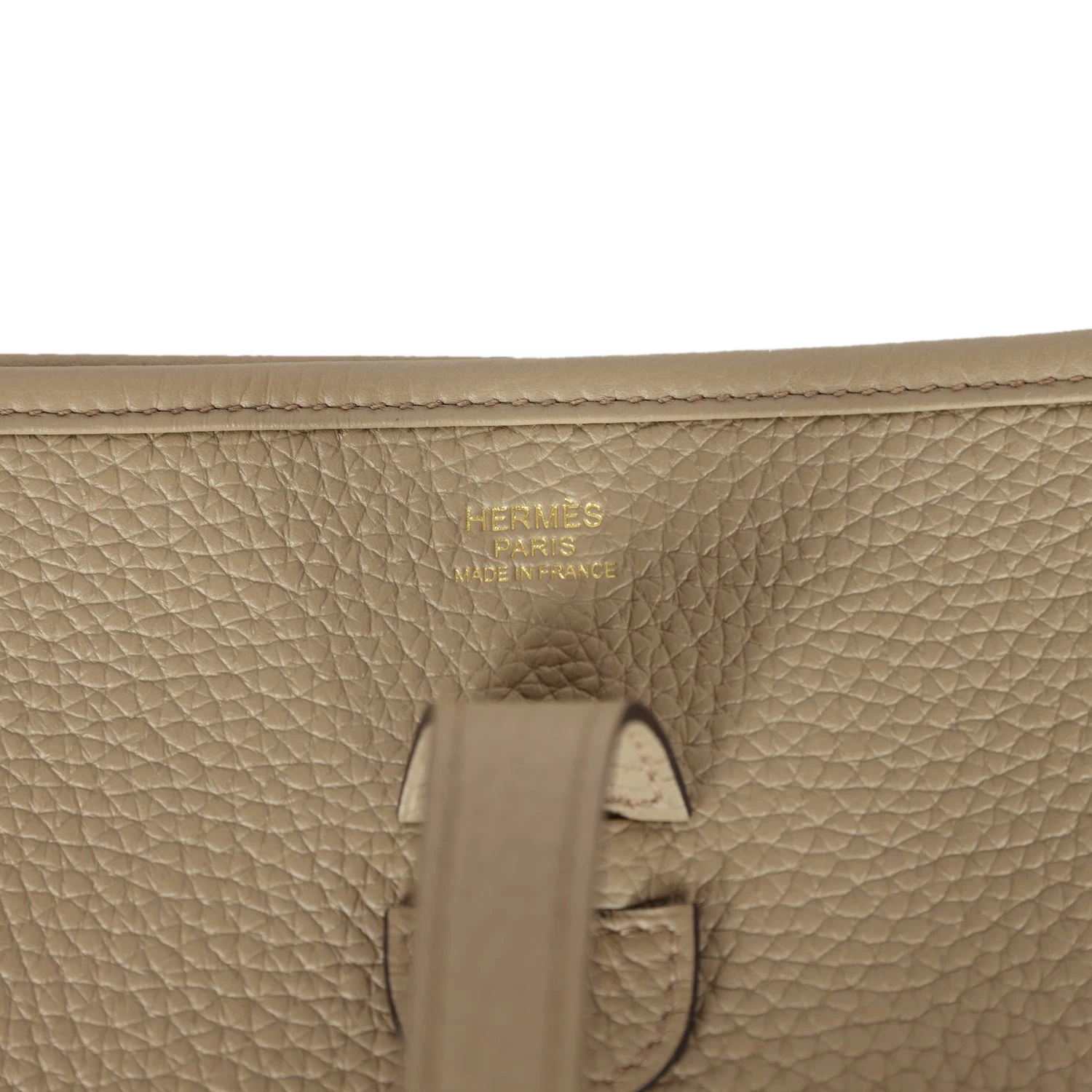 Hermès Hermes Evelyne III PM Beige Marfa Clemence Gold Hardware 9 Hermès Hermes Evelyne III PM Beige Marfa Clemence Gold Hardware - Image 7