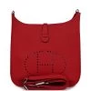 Hermès Hermes Evelyne III PM Vermillion Clemence Palladium Hardware 1 Hermès Hermes Evelyne III PM Vermillion Clemence Palladium Hardware -Online Bag Store H E 231215 1 01