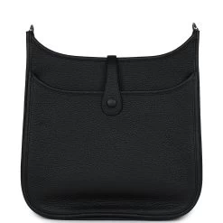 Hermès Hermes Evelyne III PM Black Clemence Palladium Hardware -Online Bag Store H E 231215 3 JA 05