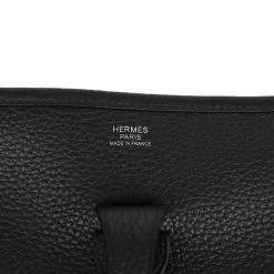 Hermès Hermes Evelyne III PM Black Clemence Palladium Hardware -Online Bag Store H E 231215 3 JA 07